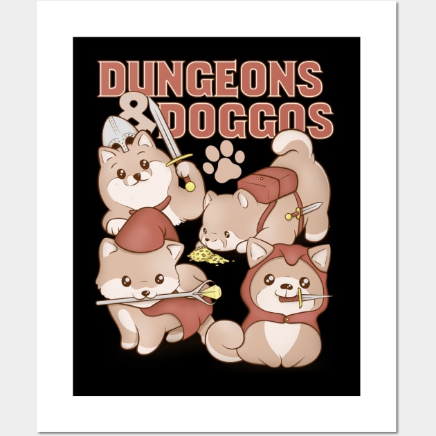 Dungeons & Doggos Wall Art by Glassstaff